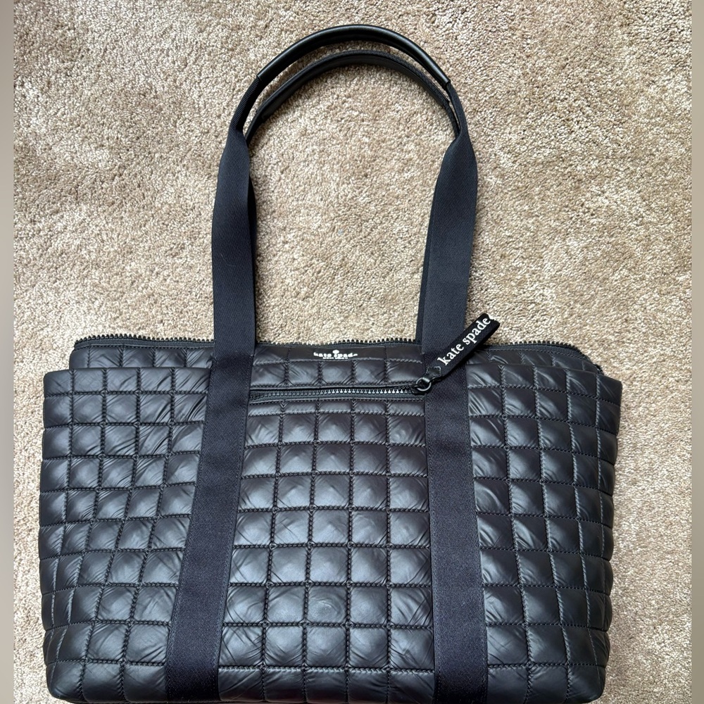 Kate Spade Quilted Black Tote
